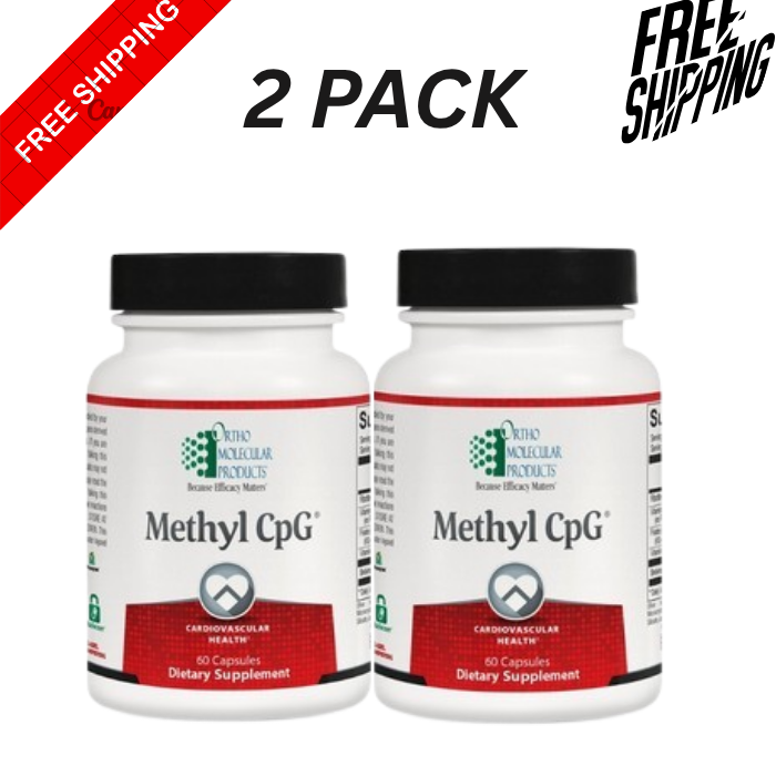 Methyl CPG-Ortho Molecular- Dietary Supplement (60 Caps) 2 PACK