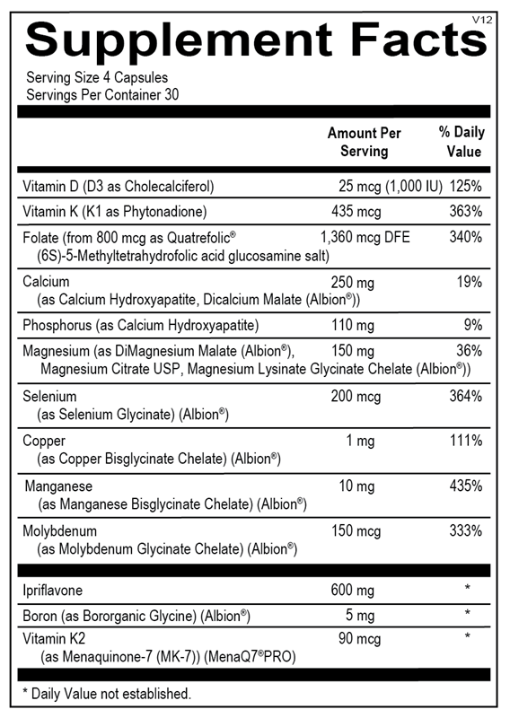 OsteoPrev - 120 CT Ortho Molecular Products