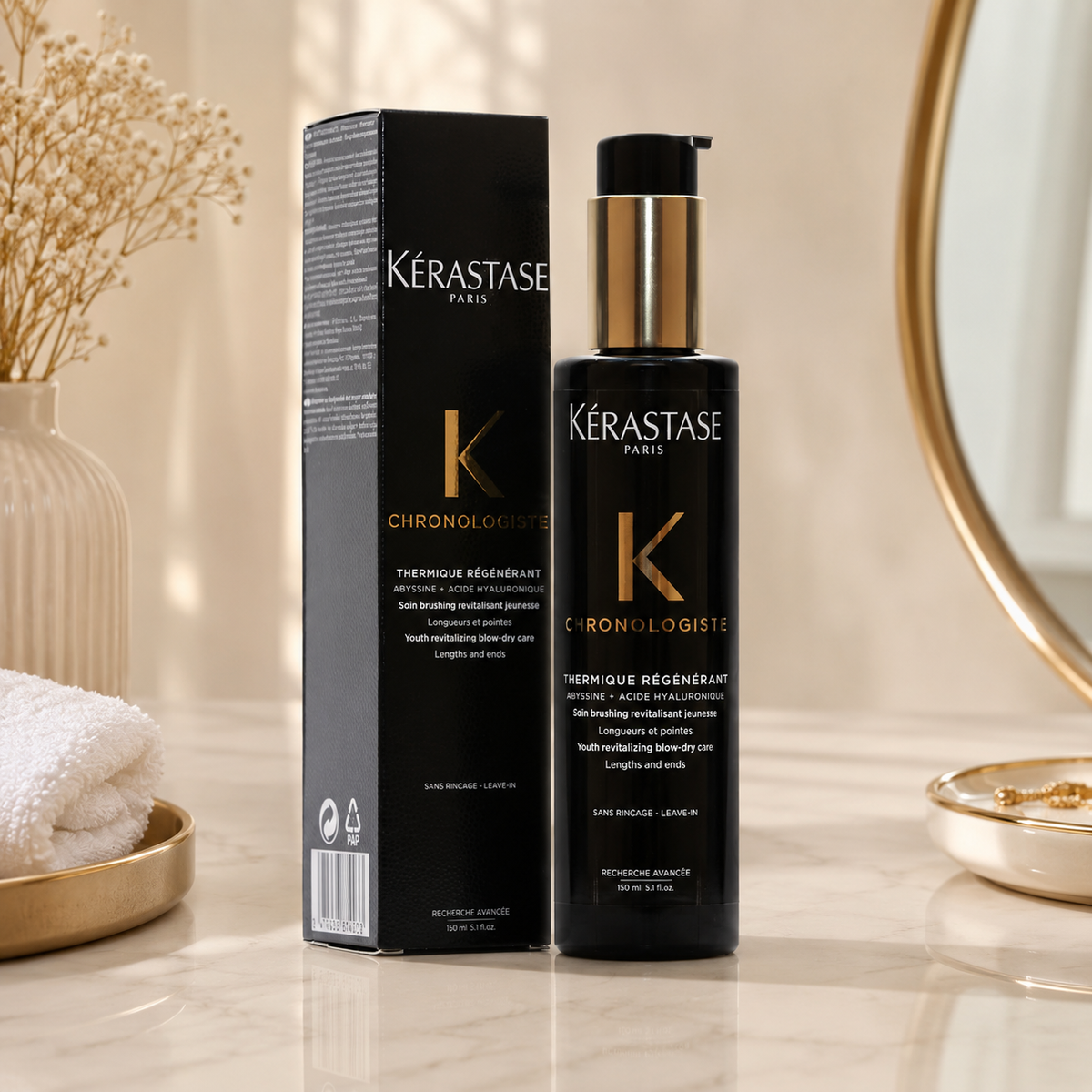 KERASTASE Hair Milk Chronologist Thermic 150mL Treatment Floral Chypre Scent