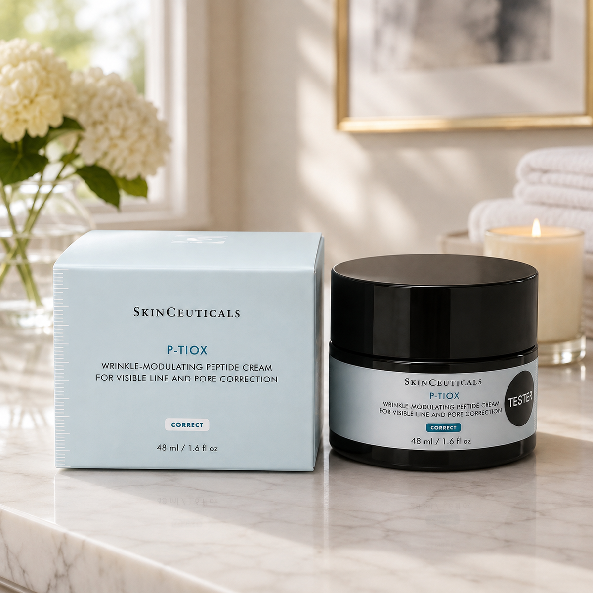 P-TIOX Wrinkle Modulating Peptide Cream (Line & Pore) SkinCeuticals 48ml / 1.6oz