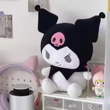 Purple Demon Rabbit Plush Toy | Cute Anime Cartoon Character Doll