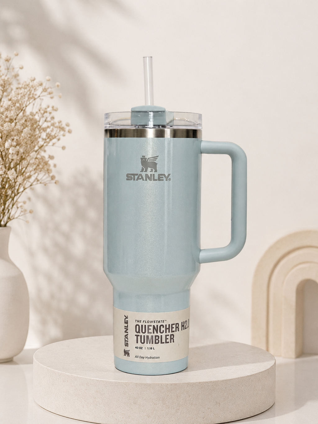 Stanley 40oz Blueberry Milk H2.O Flowstate Tumbler Target Exclusive