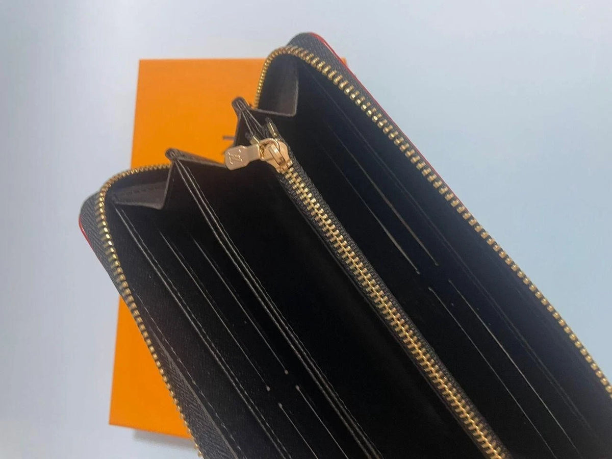LOUIS VUITTON Monogram Multicolor Takashi Murakami Zippy Long Wallet- Black