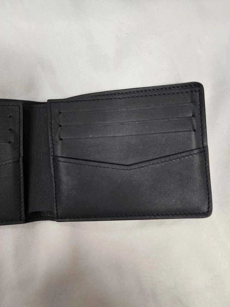 Louis Vuitton Damier Graphite Bifold Wallet Unisex Black Leather