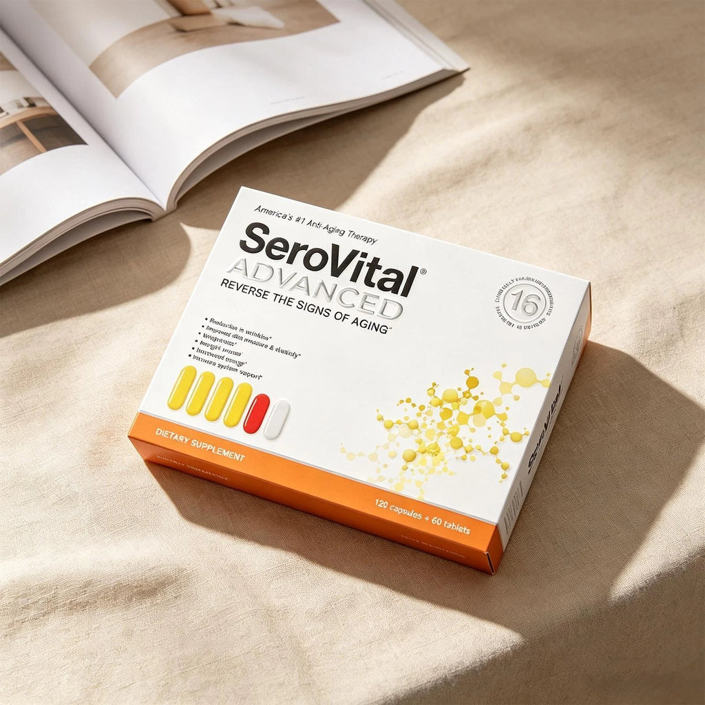 SeroVital Advanced. Anti Aging. 180 Count (120 Capsules + 60 Tablets)