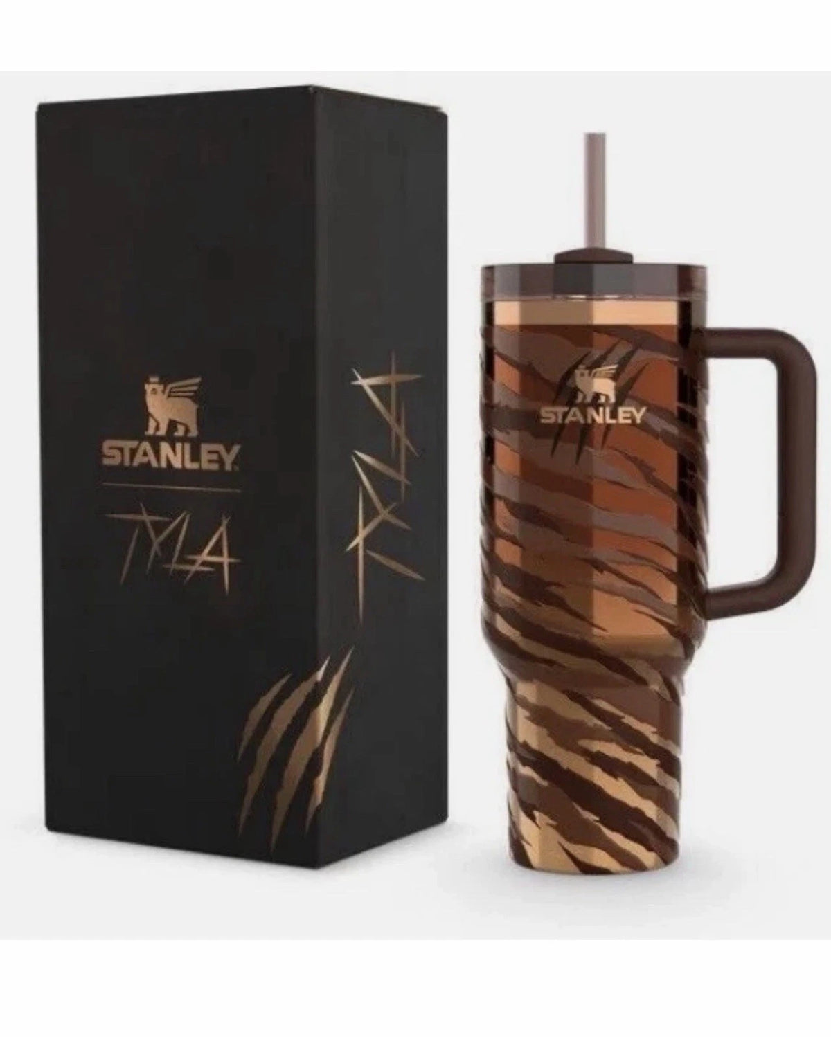 Stanley X Tyla Tyger Quencher H2.0 FlowState Tumbler 40oz – New