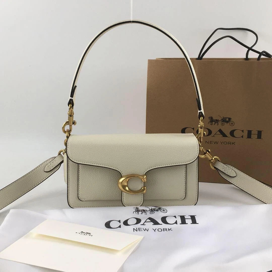 COACH Tabby Shoulder Tabby 20 CM546 White Outlet NEW Mini