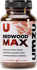 Redwood MAX 60 Capsules | Boost Nitric Oxide, Blood Flow & Stamina