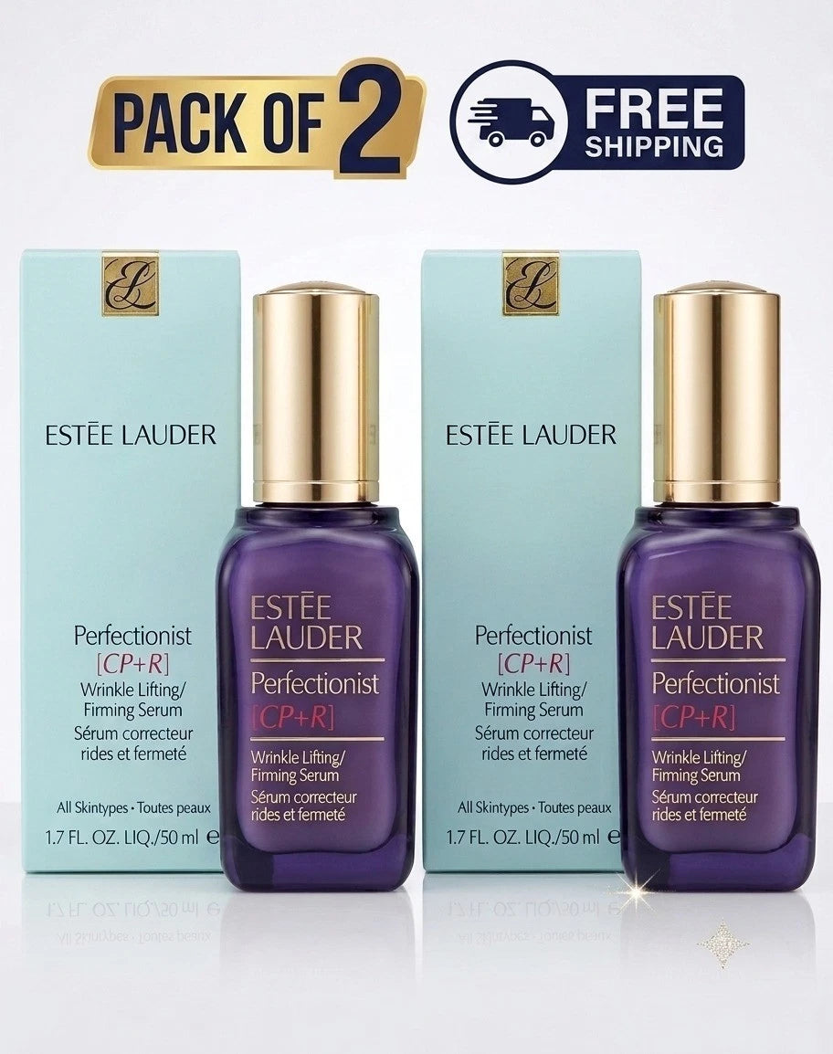 2 Pack  Estee Lauder Perfectionist CP+R Wrinkle Lifting Firming Serum 1.7oz,50ml