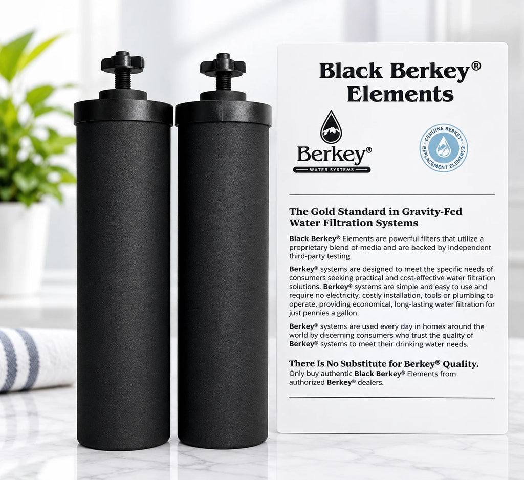 Berkey Authentic Black BB9-2 Water replacement Filters For Berkey 2 PACK